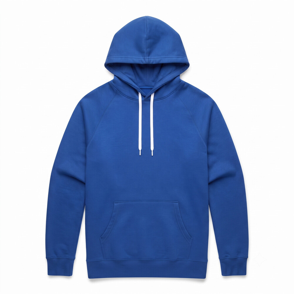 Men's Alternative Apparel Pullover Hoodie Pacific Blue Size 2XL